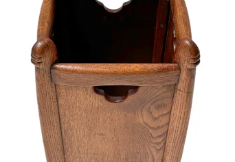 Jac. van den Bosch Art Deco Amsterdamse School Litter Basket 't Binnenhuis